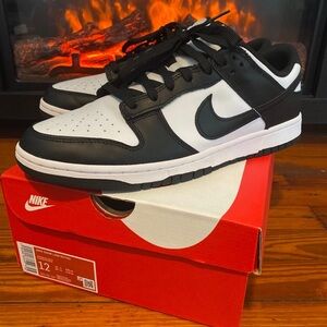 Nike Dunk Low Retro (panda)- black/white